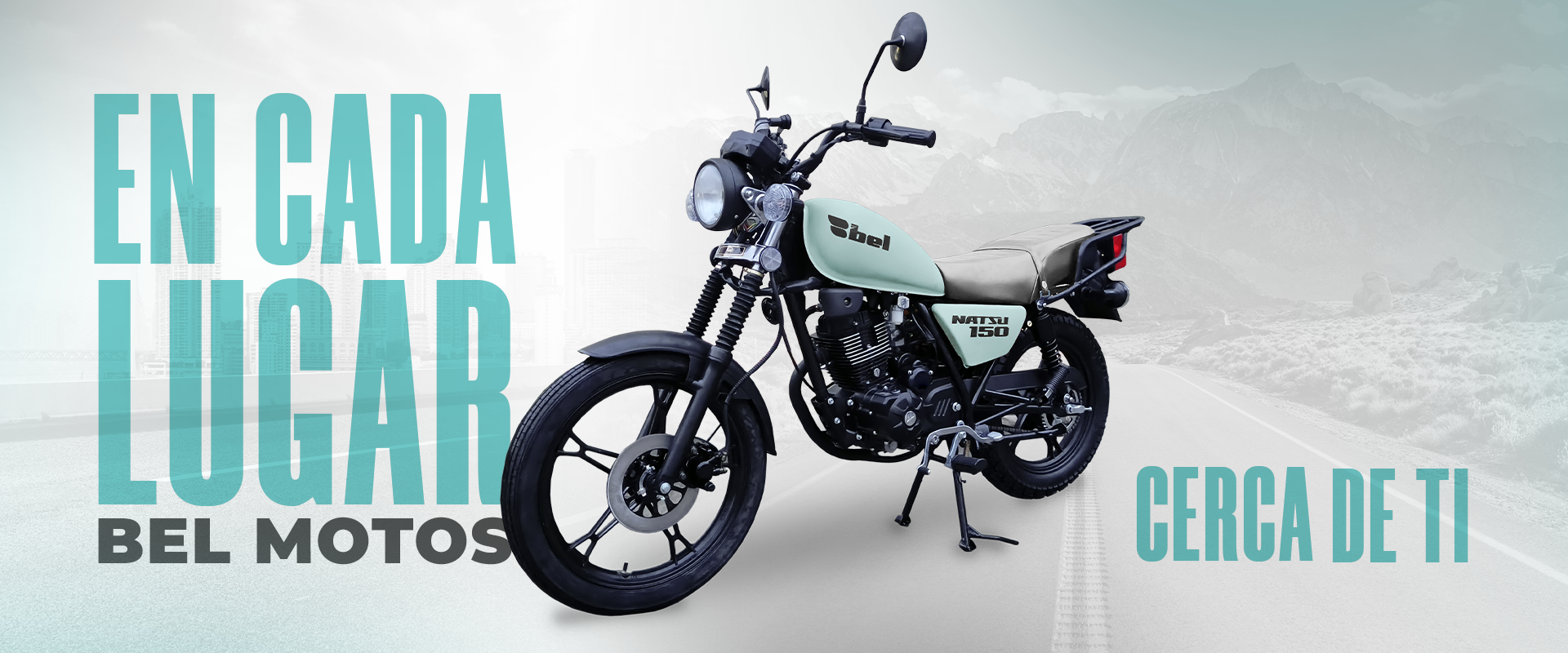 Bel Motos Natsu 150: en cada lugar, cerca de ti